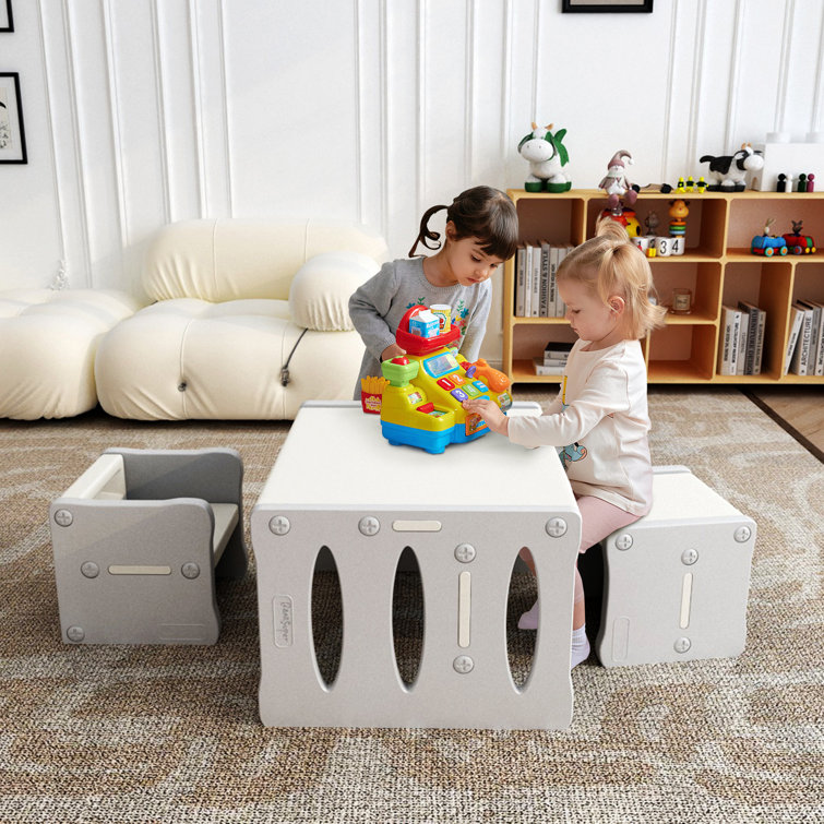 Baby chair best sale with activity table